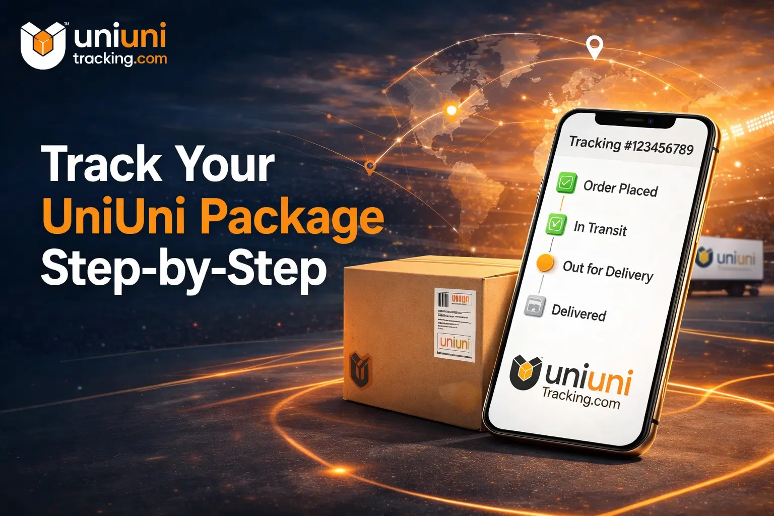 how to track uniuni package